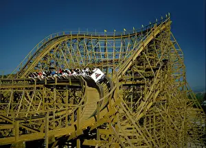 Entertain Prints: Psyclone at Six Flags Magic Mountain in Valencia