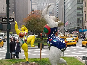 Sculpture Park Prints: Public art sculpture on Park Avenue in NYC