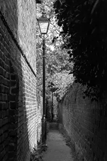 Lighting Prints: Public footpath, Petersham, London Borough of Richmond upon Thames
