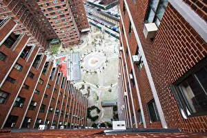 Public Housing Prints: Public housing complex on the Lower East Side of Manhattan, New York City
