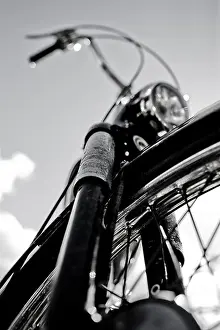 Expansive Prints: Puch VS-50 1963. popular moped in the netherlands in that period because of the high steer