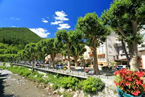 Mountainous Prints: Puget Theniers, Alpes-Maritimes, 06, Vallee du Var, PACA