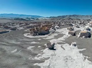 4x4 Off Road Prints: PUNA - Campo de Piedra Pomez, a bizarre but beautiful landscape in the Argentinian highlands with a field of pumice