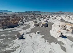 4x4 Off Road Prints: PUNA - Campo de Piedra Pomez, a bizarre but beautiful landscape in the Argentinian highlands with a field of pumice