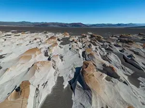 4x4 Off Road Prints: PUNA - Campo de Piedra Pomez, a bizarre but beautiful landscape in the Argentinian highlands with a field of pumice