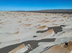 PUNA - Campo de Piedra Pomez, a bizarre but beautiful landscape in the Argentinian highlands with a field of pumice