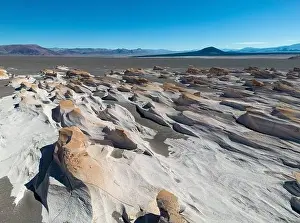 PUNA - Campo de Piedra Pomez, a bizarre but beautiful landscape in the Argentinian highlands with a field of pumice