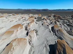 4x4 Off Road Prints: PUNA - Campo de Piedra Pomez, a bizarre but beautiful landscape in the Argentinian highlands with a field of pumice