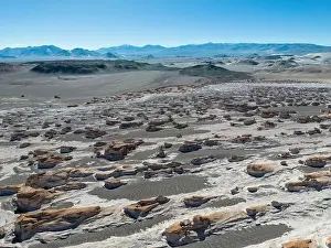 4x4 Off Road Prints: PUNA - Campo de Piedra Pomez, a bizarre but beautiful landscape in the Argentinian highlands with a field of pumice