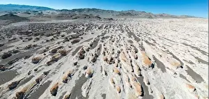 4x4 Off Road Prints: PUNA - Campo de Piedra Pomez, a bizarre but beautiful landscape in the Argentinian highlands with a field of pumice