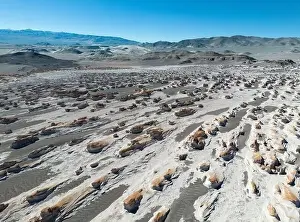 4x4 Off Road Prints: PUNA - Campo de Piedra Pomez, a bizarre but beautiful landscape in the Argentinian highlands with a field of pumice