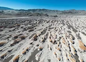 4x4 Off Road Prints: PUNA - Campo de Piedra Pomez, a bizarre but beautiful landscape in the Argentinian highlands with a field of pumice