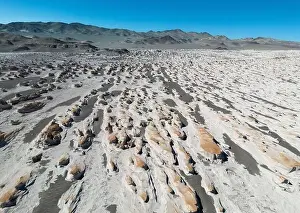 4x4 Off Road Prints: PUNA - Campo de Piedra Pomez, a bizarre but beautiful landscape in the Argentinian highlands with a field of pumice