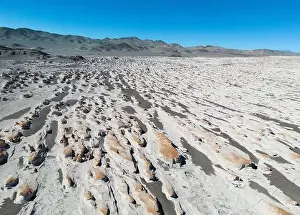 4x4 Off Road Prints: PUNA - Campo de Piedra Pomez, a bizarre but beautiful landscape in the Argentinian highlands with a field of pumice