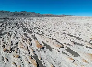 4x4 Off Road Prints: PUNA - Campo de Piedra Pomez, a bizarre but beautiful landscape in the Argentinian highlands with a field of pumice