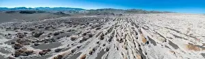 4x4 Off Road Prints: PUNA - Campo de Piedra Pomez, a bizarre but beautiful landscape in the Argentinian highlands with a field of pumice