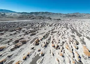 4x4 Off Road Prints: PUNA - Campo de Piedra Pomez, a bizarre but beautiful landscape in the Argentinian highlands with a field of pumice