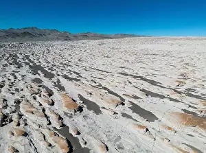 4x4 Off Road Prints: PUNA - Campo de Piedra Pomez, a bizarre but beautiful landscape in the Argentinian highlands with a field of pumice