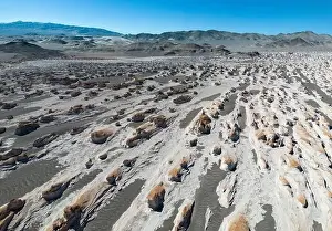 4x4 Off Road Prints: PUNA - Campo de Piedra Pomez, a bizarre but beautiful landscape in the Argentinian highlands with a field of pumice