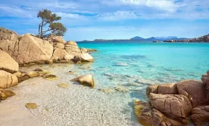 Unchanged Prints: Punta dei Capriccioli Beach, Sardinia Island, Italy