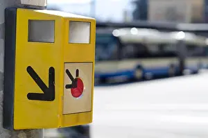 Coach Prints: Push Button for Crossing the Street with a Bus
