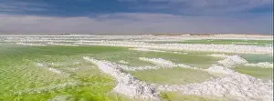 Salt Lake Prints: Qarhan or Chaerhan lake in Qinghai