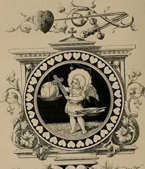Booksubjectemblems Prints: Quarles' emblems . blestIn thy safe forest where I seek for rest:Then let the hell-hounds roar