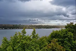 St Lawrence Prints: Québec City - View from Dufferin Terrace
