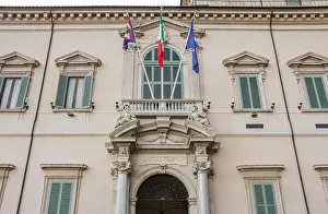 Monument National Prints: The Quirinal Palace in Rome Italy