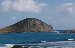 Tropical Island Prints: rabbit island Manapu'u point Hawaii