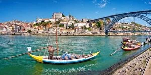 Images Dated 1st September 2019: Rabelo Boats, Porto, Portugal