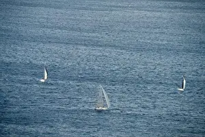 racing yachts on the river derwent in hobart tasmania