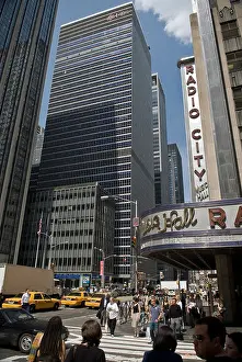 Entertainments Prints: Radio City Music Hall, Manhattan, New York City, USA