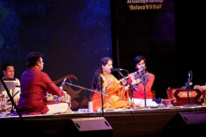 Vocal Prints: Rahul Deshpande singing Indian Classical vocal abhang/ bhajans during Bolava Vithala program