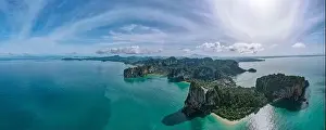 Railay Beach Krabi Thailand, the tropical beach of Railay Krabi
