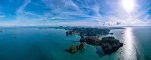 Railay Beach Krabi Thailand, the tropical beach of Railay Krabi