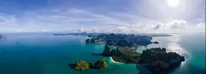 Krabi Prints: Railay Beach Krabi Thailand, the tropical beach of Railay Krabi