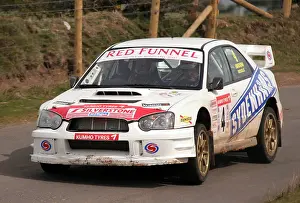 Alloy Prints: Rally cars performing at the Somerset Satges Rally, 2008