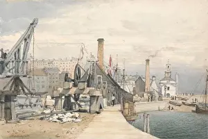 Graphite Prints: Ramsgate Harbour, Kent, John Monro