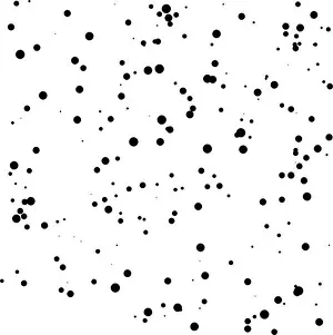 Handdrawn Prints: Random dots, circles pattern. Polka dots