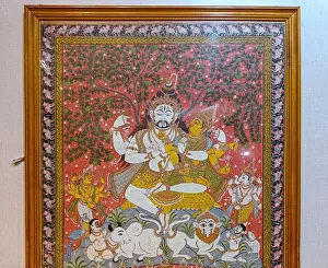 Orissa Prints: Ravananugraha or Ravananugraha-murti ('form showing favour to Ravana')