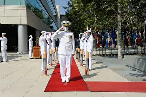 Duties Prints: Rear Adm. Timothy Weber, the commander of Medical Forces Pacific
