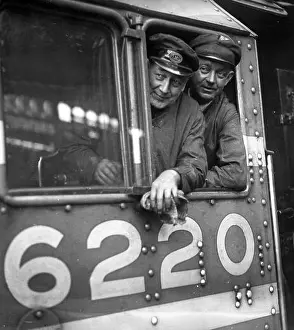 Jobs Prints: Record breaking train crew Driver TJ