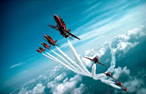 Control Prints: Red Arrows aerobatic team