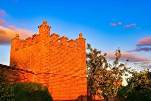 Folly Prints: Red Brick Gazebo, Elton, Vale of Belvoir