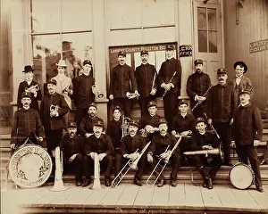 Deadwood Prints: Red Men Band Deadwood, South Dakota 1890S