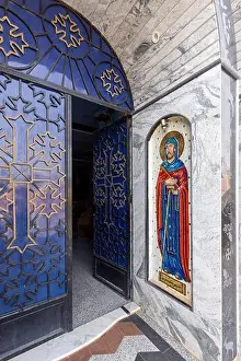 West Bank Prints: The Red Monastery, New church, west bank of the Nile