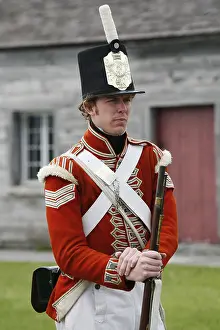 Alive Prints: Redcoat, Fort George National Historic Site, Niagara on the Lake, Ontario, Canada