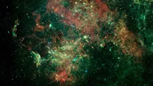 Milky Prints: Reflection nebula the site of star formation. Elements of this image furnished by NASA