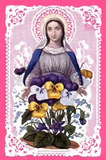 Religions Prints: religion, Christianity, Madonna / Saint Mary with child